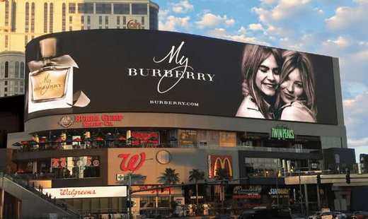 Digital out-of-home ad placement — Las Vegas