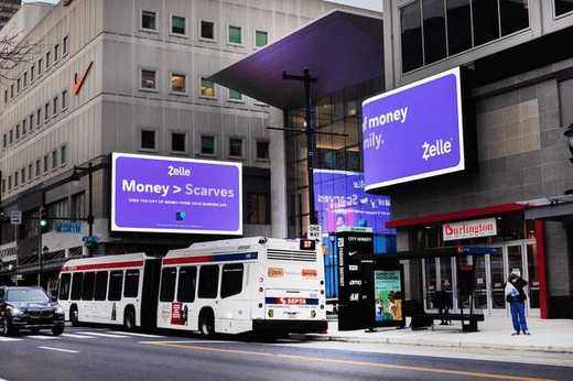 Digital out-of-home ad placement — Philadelphia