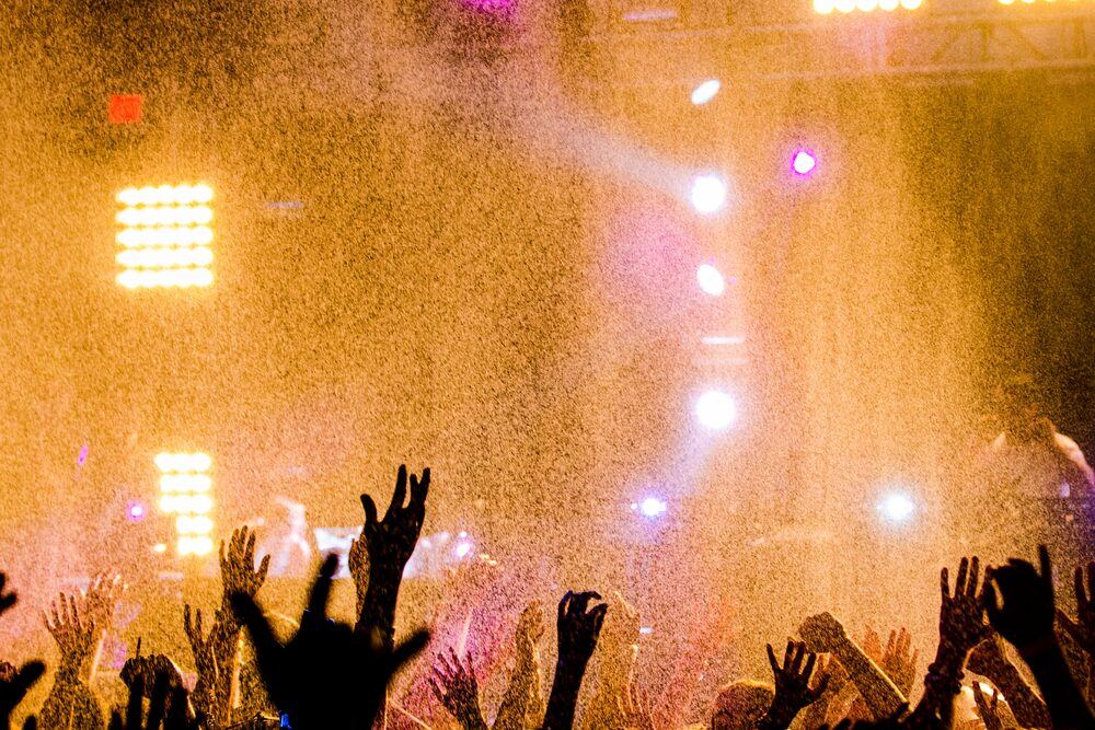 Selling Tickets, Rain or Shine